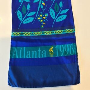 Vintage 1996 Atlanta Olympics Silk Scarf – Rare Collector’s Find